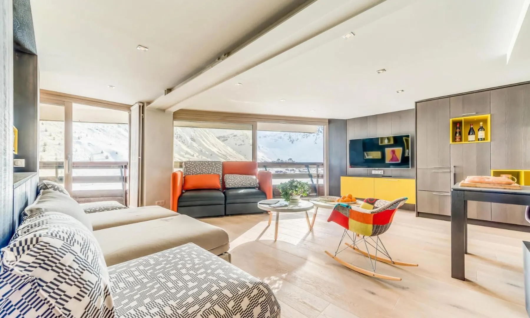 Aparthotel Residence Palafour - Appartment En Duplex 3 - 80M2 - 8 Personnes - Toit Terrasse Mae-3377 Tignes