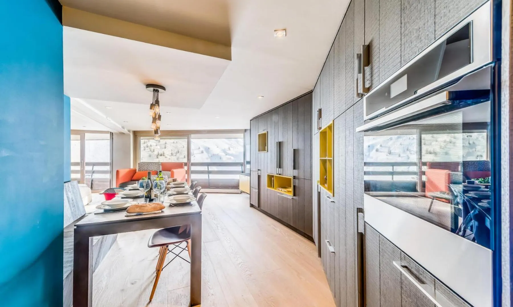 Hotel apartamentowy Residence Palafour - Appartment En Duplex 3 - 80M2 - 8 Personnes - Toit Terrasse Mae-3377 Tignes